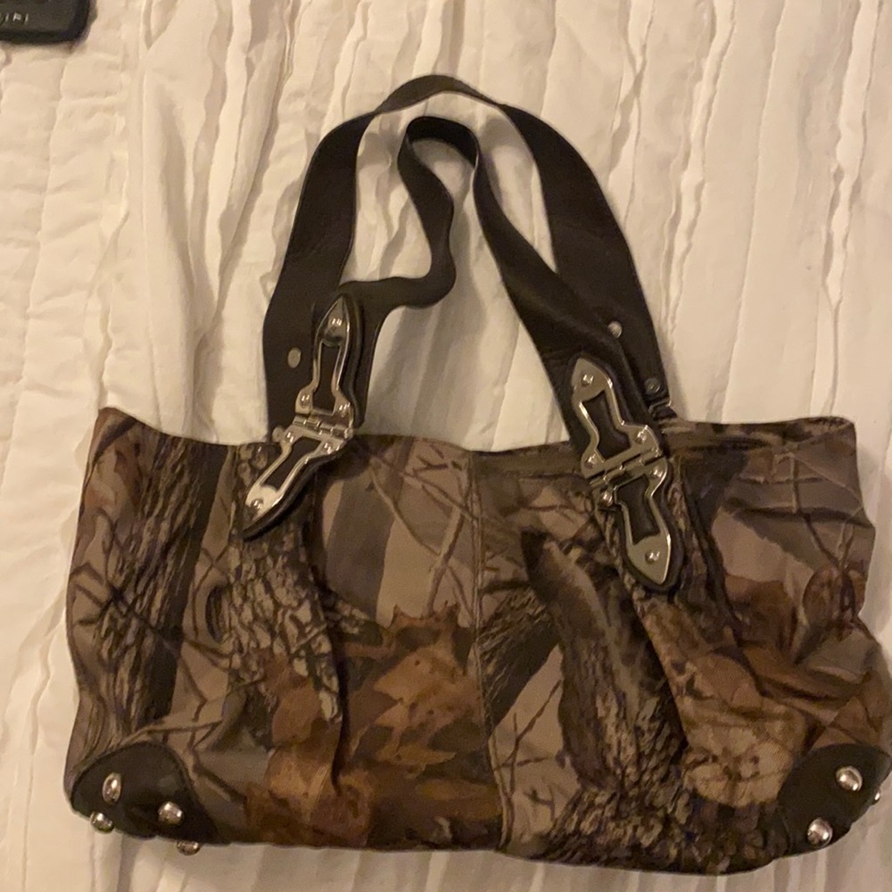 Camo purse